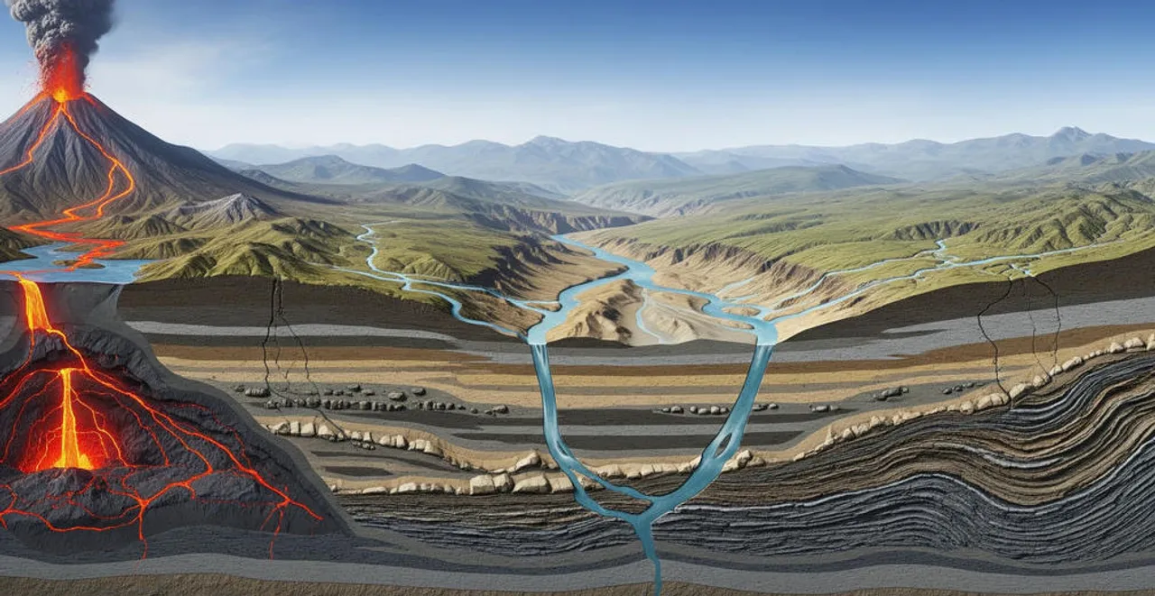 Diagram of the rock cycle