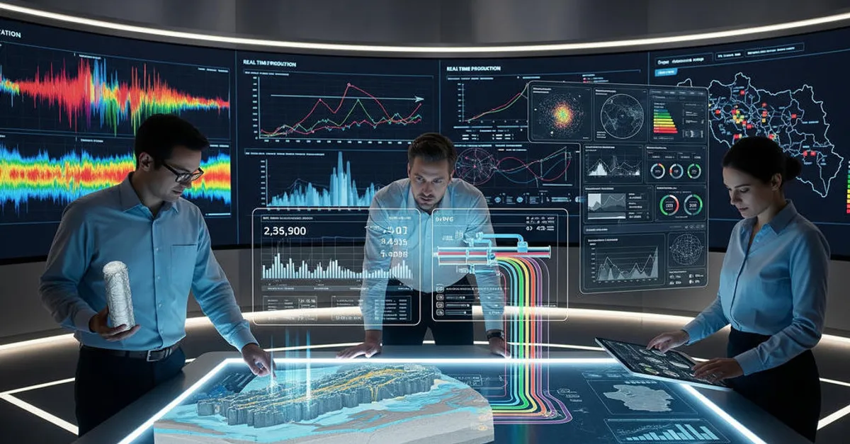 Multidisciplinary team analyzing data